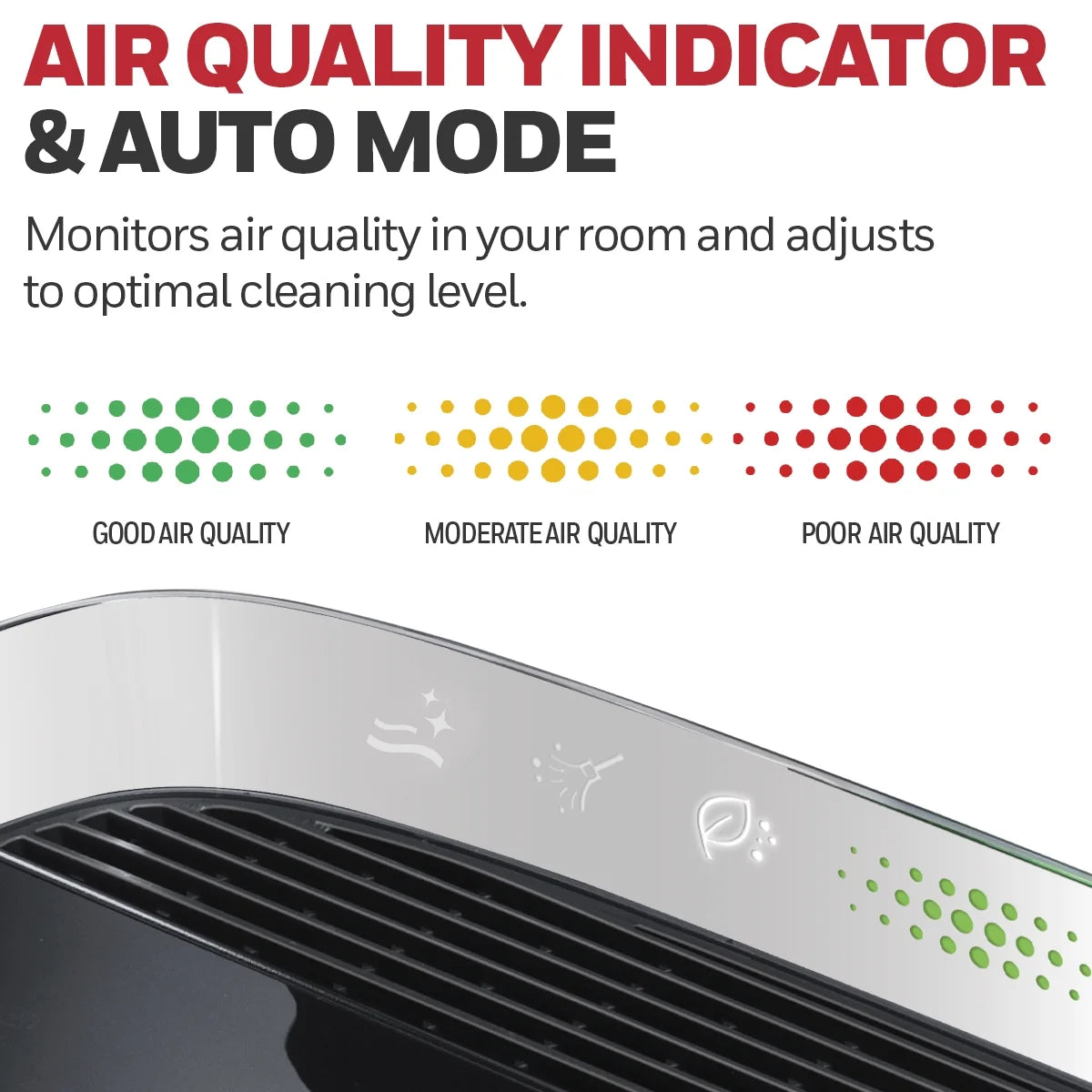 HEPA Air Purifier for Allergens, Smoke, Pollen, Dust W40647