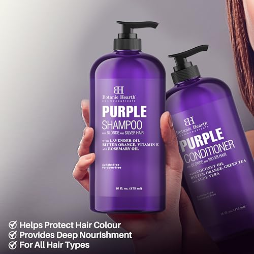 Tea Tree Shampoo and Conditioner Set for Itchy Dry Scalp, Sulfate Free W1398