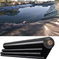 Black HDPE Exterior Pond Liner, Thickness 0.13MM Garden Fish Pond Preformed Liners Membrane, Flexible Foldable & UV Resistant,Black,10x10m