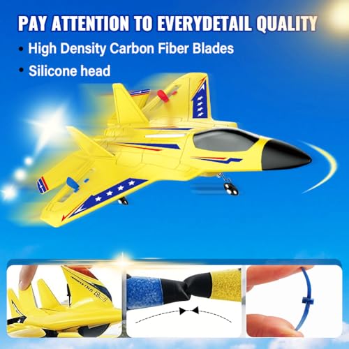 F22 RC Airplane Fighter, 2.4Ghz 2 Channel Remote Control Plane for Kids Beginners Y282