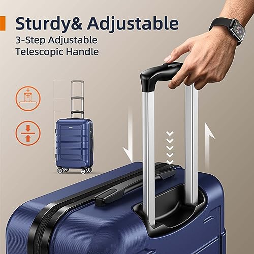 Expandable Luggage Set with TSA Lock A418040
