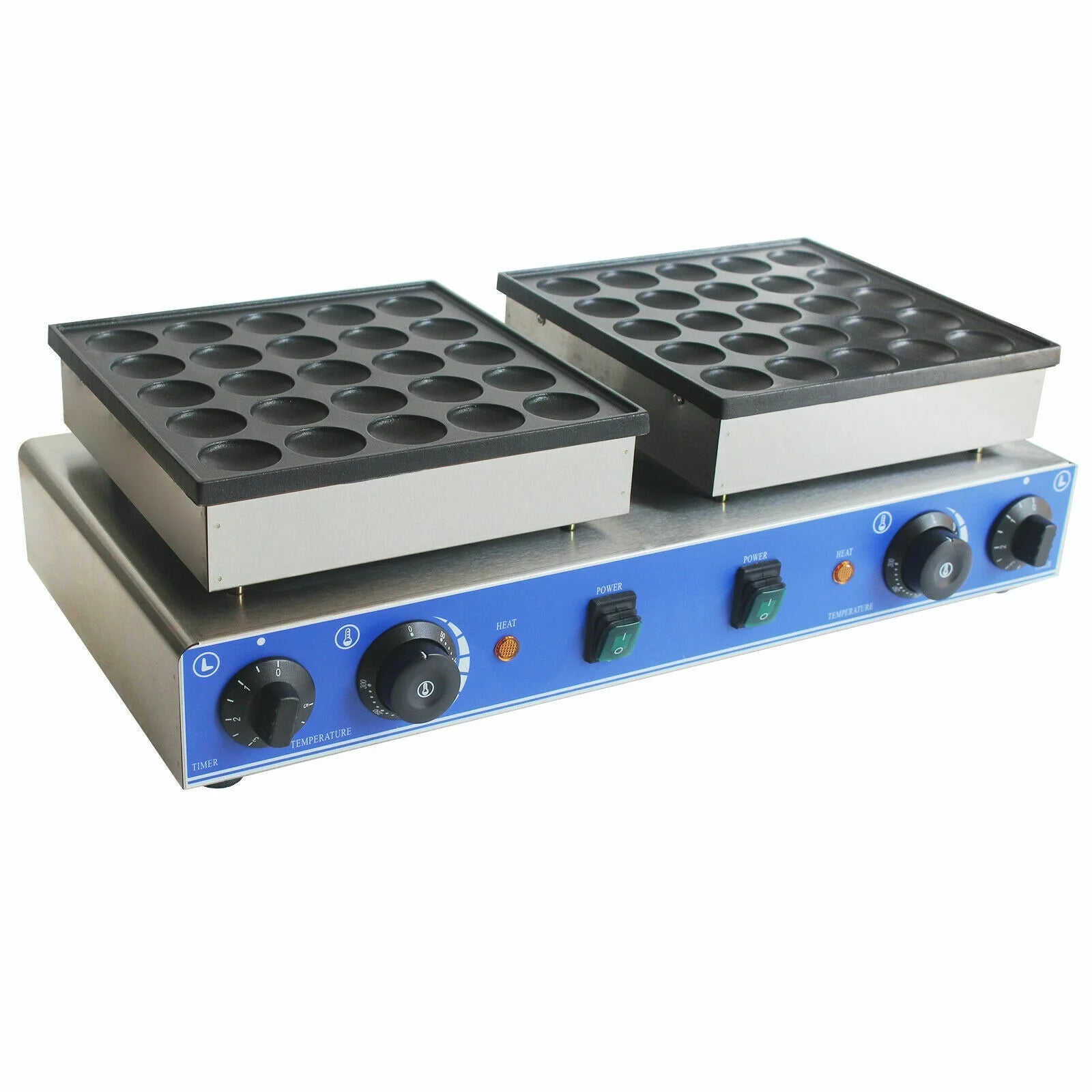 Mini Stainless Steel Waffle Maker Electric Nonstick L946206