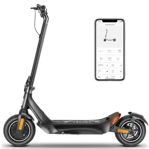 Electric Scooter for Adults, 850W Motor, 30 Miles Range, Folding with Wide Pneumatic Wheel L7670
