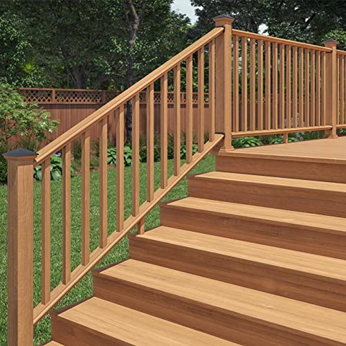 6 ft. Cedar Routed Stair Rail Kit U9391