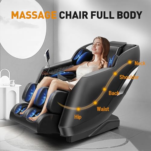 Zero Gravity Full Body Massage Chair with Airbags and Heat G7625