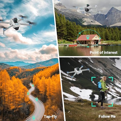 Drone with 4K Camera GPS 2-Axis Gimbal for Adults B1310