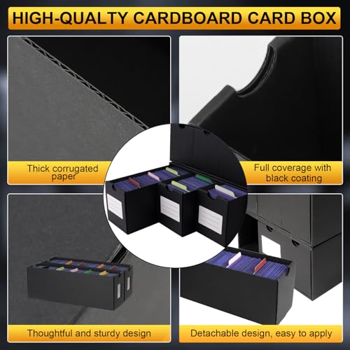 Toploader Storage Box for 3" x 4" Cards, 12 Drawer Organizer with Dividers G212877