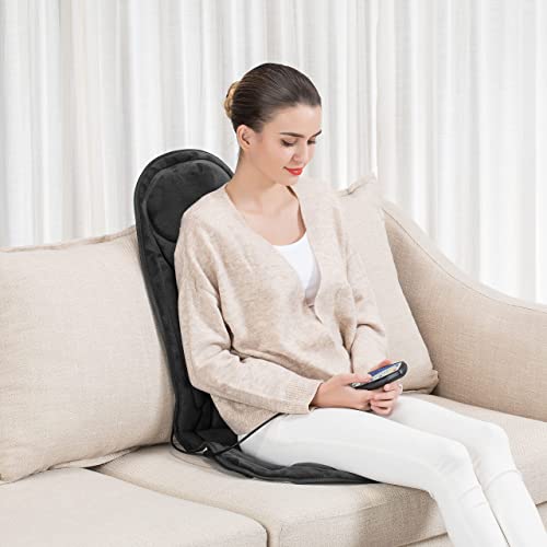 Vibration Back Massager with Heat, Seat Cushion N820