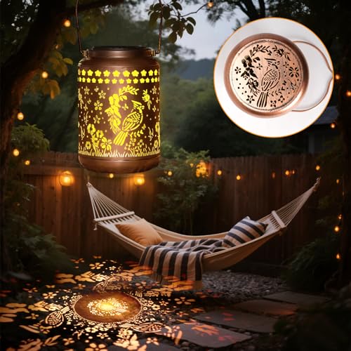 Solar Lanterns Outdoor Turtle Garden Decor Waterproof Hanging Light L4405