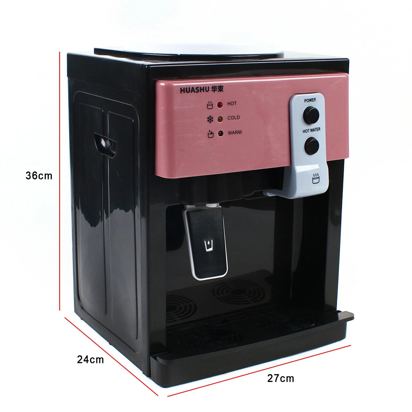 Electric Desktop Water Cooler Dispenser Hot and Cold X659