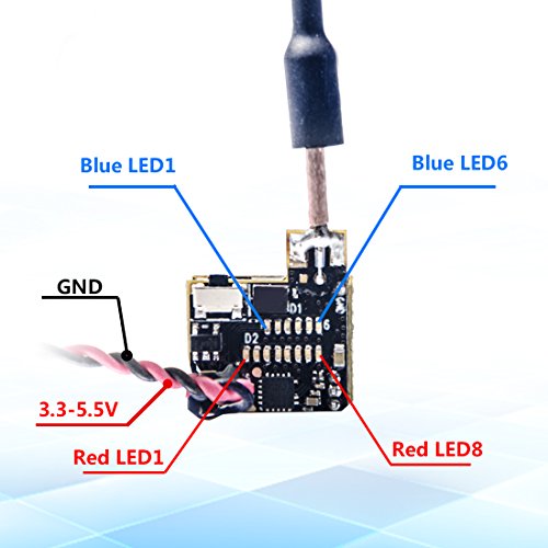 FPV Camera with 5.8GHz Transmitter and Antenna Combo for Drone Q33238