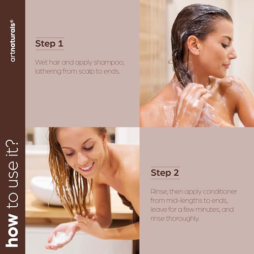 Sulfate-Free Argan Oil Shampoo and Conditioner Set for All Hair Types Z53505