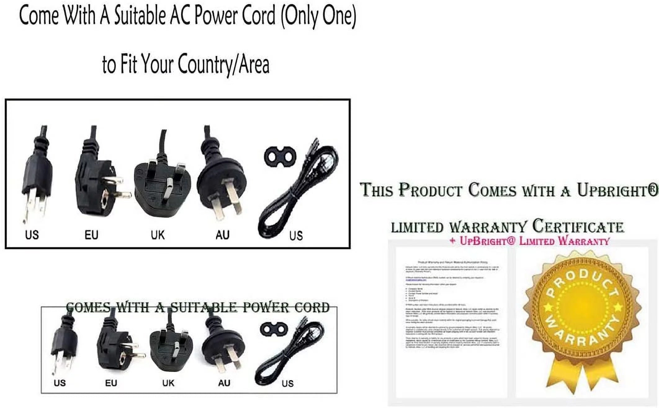12V AC/DC Adapter for LED DayLite Designs Power Supply M81206