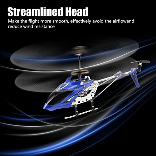 Mini RC Helicopter with Gyro Blue S36315