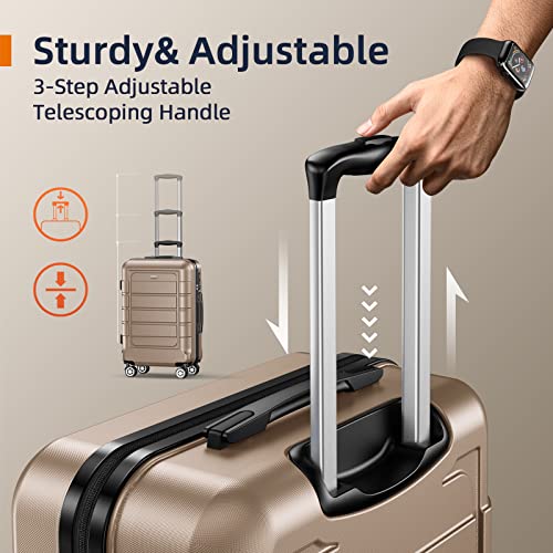 Expandable Luggage Set with TSA Lock A418040