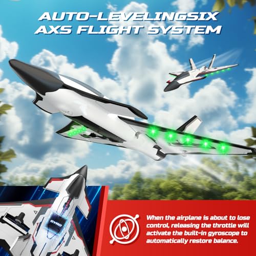 RC Plane 3 Channel Remote Control Airplane Fighter Toy with 2 Batteries Y20067