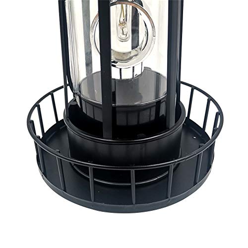 Solar LED Rotating Lighthouse Light, Waterproof for Garden, Courtyard, Lawn U753