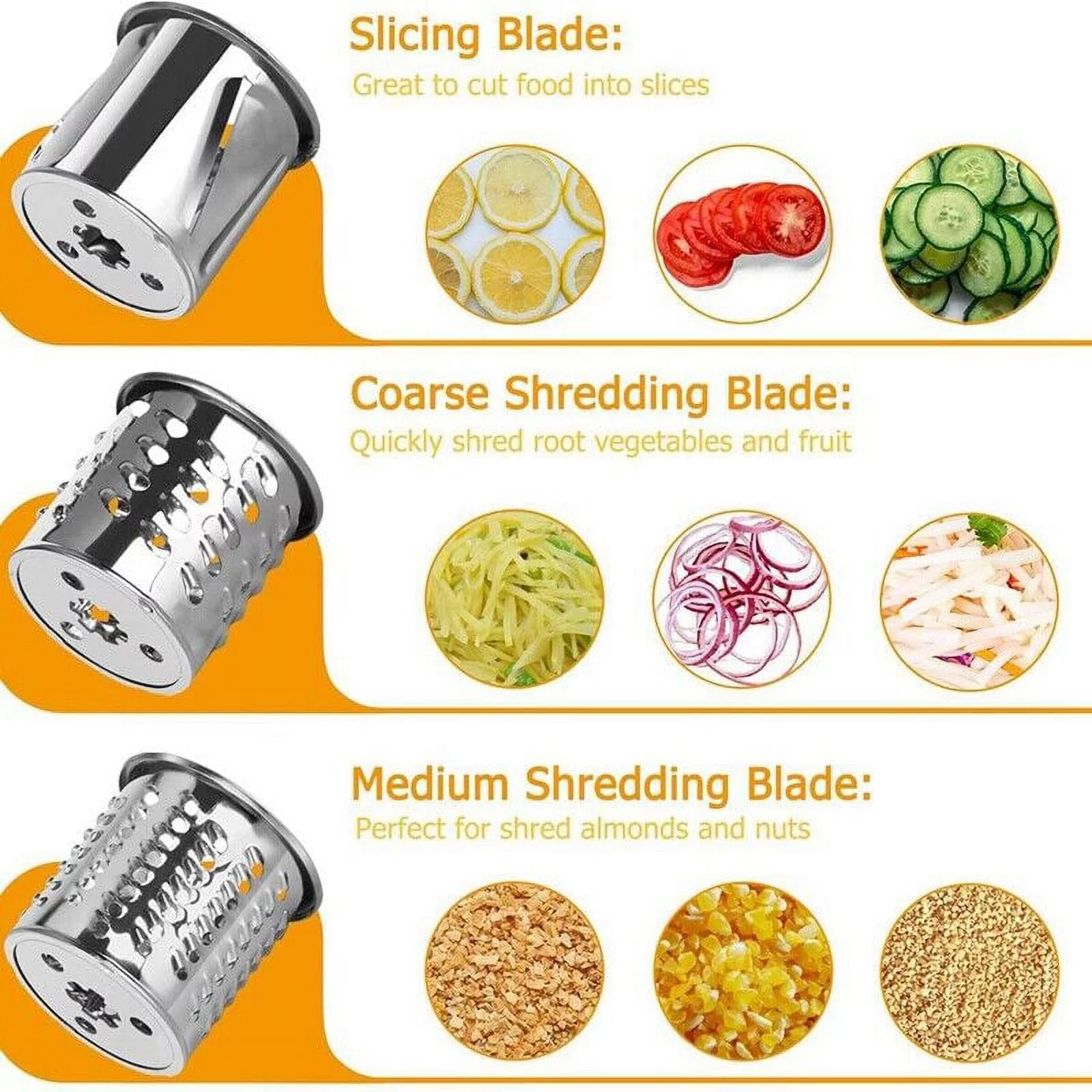 Cheese Grater Attachment for Stand Mixer J283