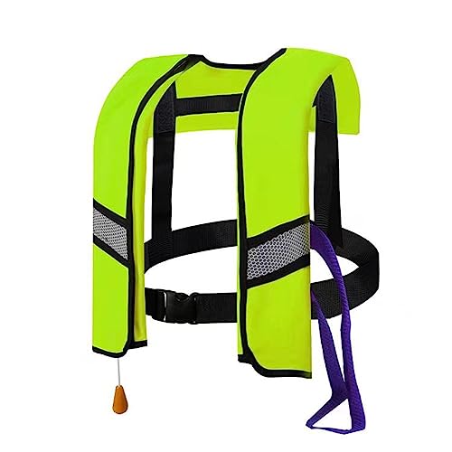 Snorkel Vest, Inflatable Swim Jacket for Snorkeling Diving Safety, Adjustable for Men Women L2046