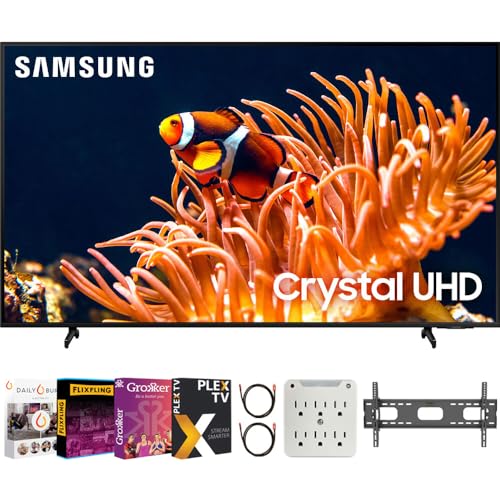 65 Inch Crystal UHD LED 4K Smart TV with 2 Year Protection Pack T851616