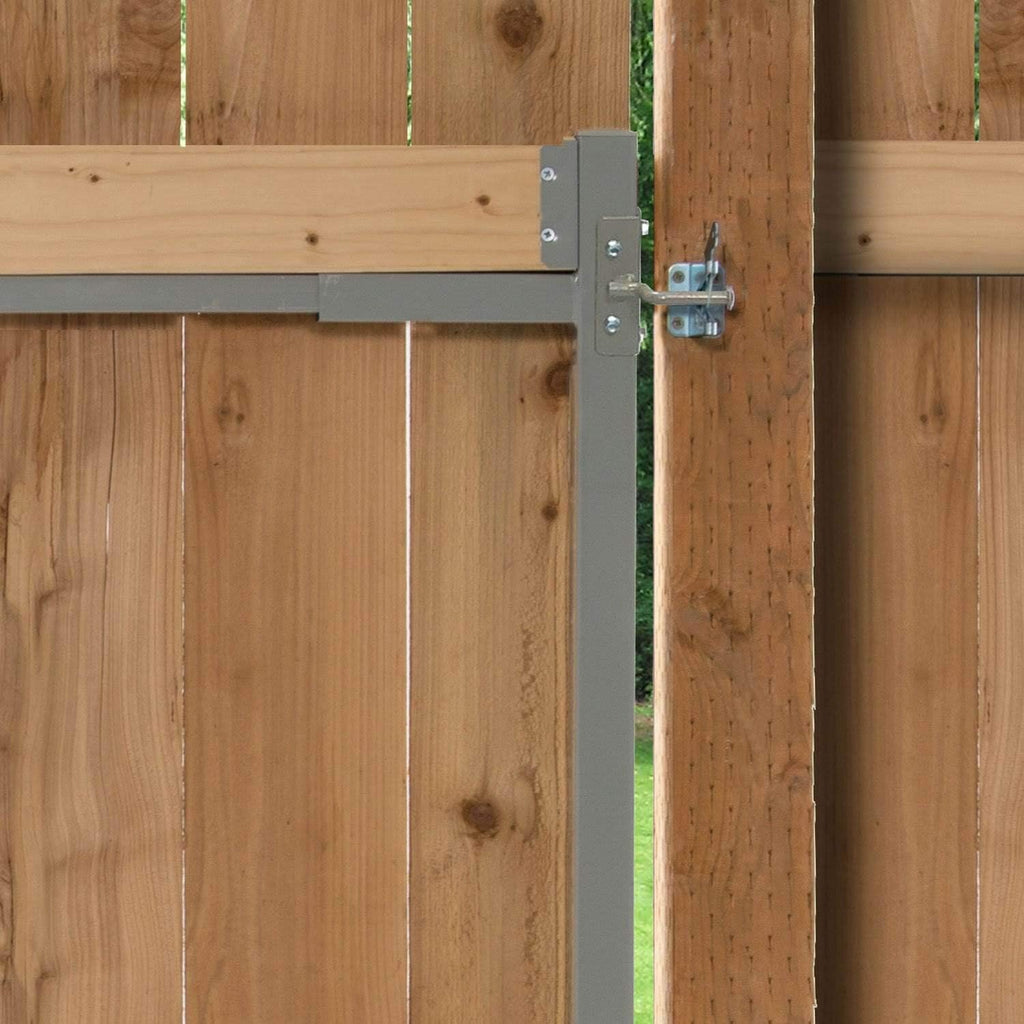 Steel Frame Gate Kit, 36-72 in Wide, 6 ft High N8767