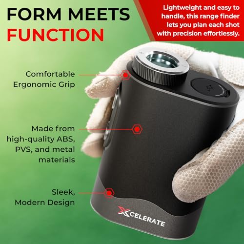 Golf Rangefinder 1000 Yards with Slope Mode and 6X Magnification X81681