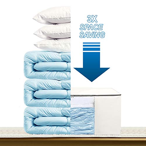 Vacuum Storage Bags for Clothing and Bedding, Space Saver Organizer B297045