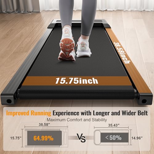 Under Desk Treadmill with Remote Control and LED Display A90039