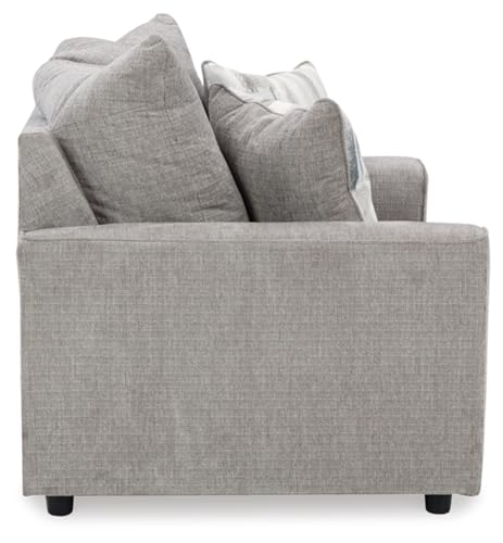 Casual Loveseat with Flared Arms, Gray E735987