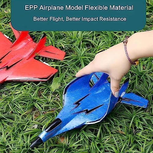 Remote Control Airplane Toy with Lights, 2 Channel RC Glider F9922