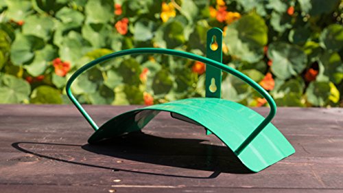 Wall Mount Deluxe Hose Hanger, 5/8", Weathered Verdigris Finish U79238