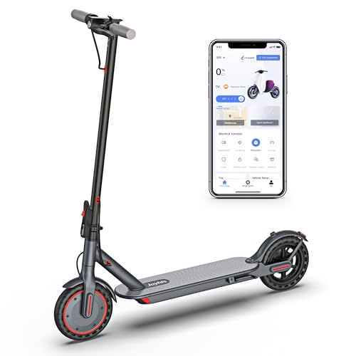 Electric Scooter for Adults, 350W, 19 Mph, 15-19 Mile Range, Folding with 8.5" Solid Tires O775637