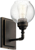 Kichler 45590OZ One Light Wall Sconce,Old Bronze
