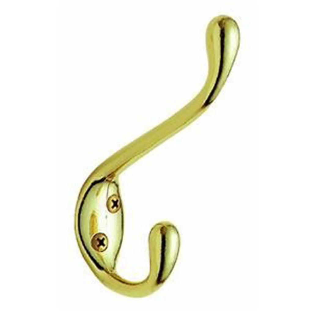 Mahogany Wooden Coat Rack with 5 Hooks and Shelf H50522