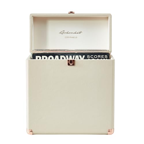 Vinyl Record Storage and Carrying Case, Holds 30 Albums H2930