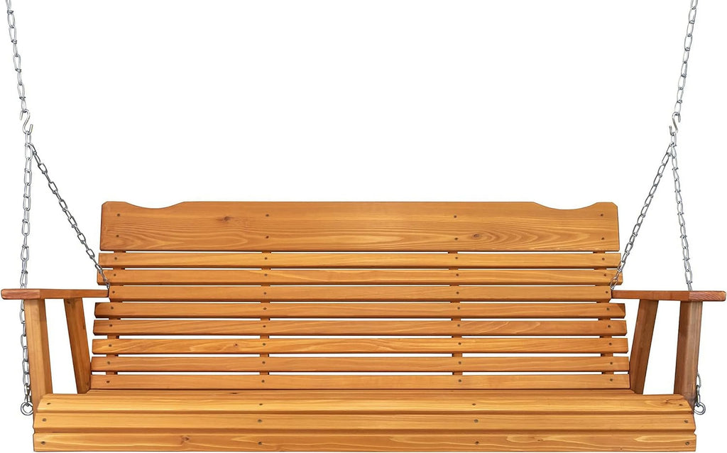 Cedar Porch Swing, Rustic Finish K743