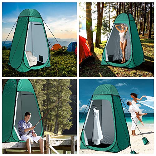 Pop-Up Privacy Tent for Camping Outdoor Portable Toilet Bathroom Changing Room A21059