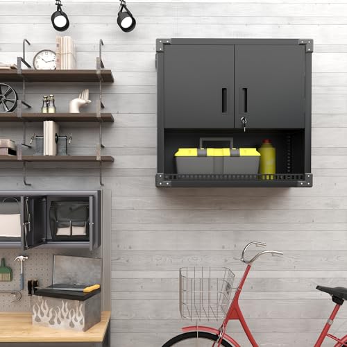 Rolling Tool Storage Cabinet with 4 Drawer and Locking Door U282375