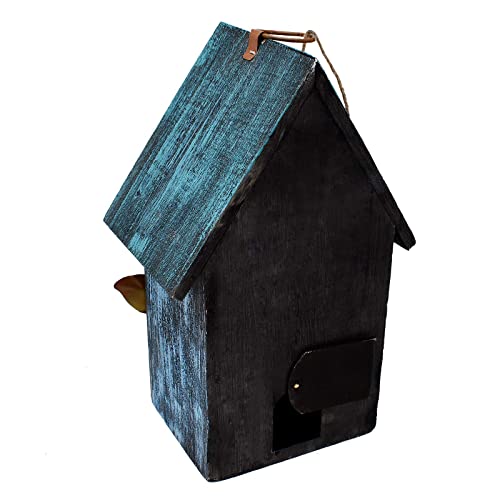 Hand Painted Wooden Hanging Birdhouse with Sunflower R83163