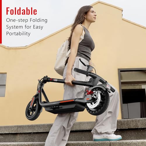Electric Scooter for Adults, Folding, Dual Braking System P5096