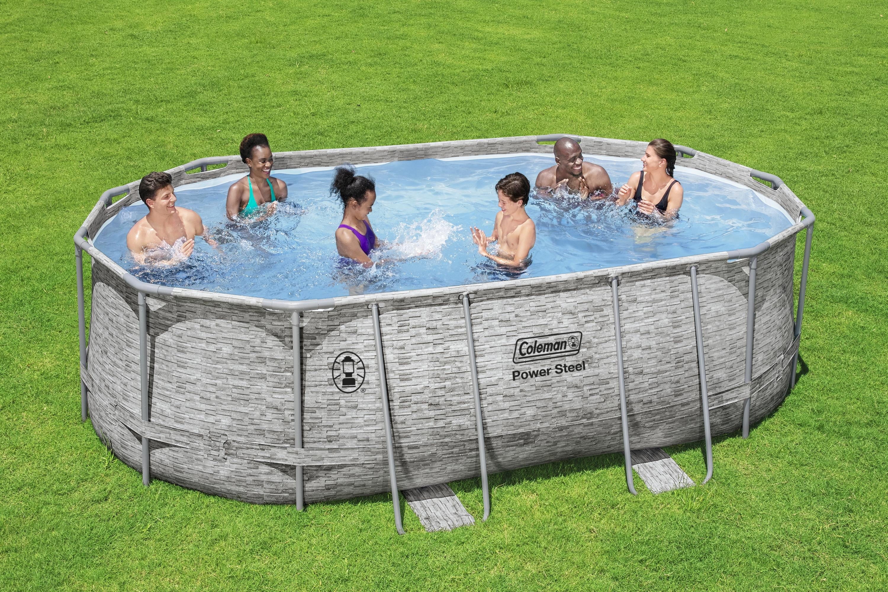 16' x 10' x 48" Oval Above Ground Pool Set M188370