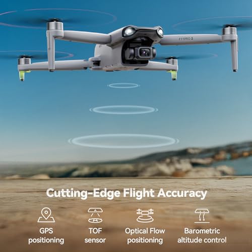 Drone with 6K Camera, 3-Axis Gimbal, 70-Min Flight Time, 10000ft FPV Transmission O887483