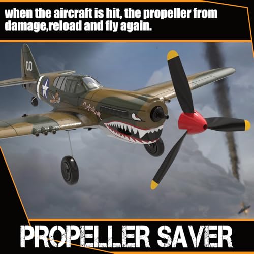 RC Plane 4-CH Remote Control Airplane Ready to Fly with Stabilization System for Beginners O911903