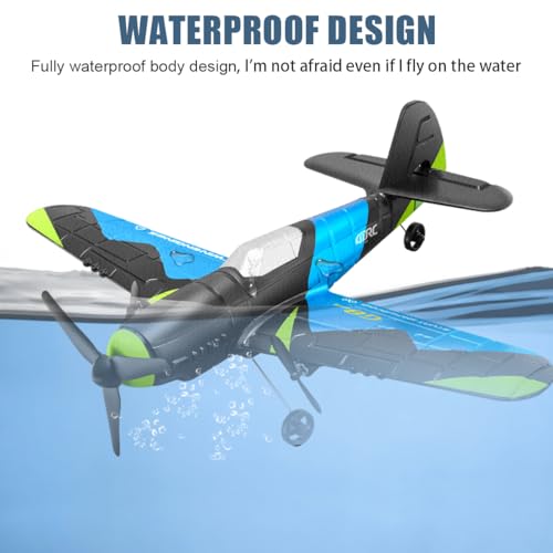 F-22 Stealth Raptor Remote Control Airplane, 3 Channel Stunt Fighter for Beginners J844540