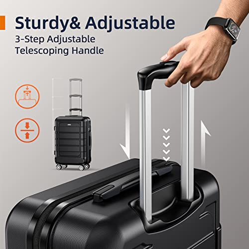 Expandable Luggage Set with TSA Lock A418040