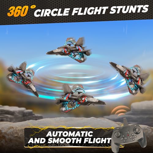 RC Plane for Kids with 360° Flip and LED Lights N145061