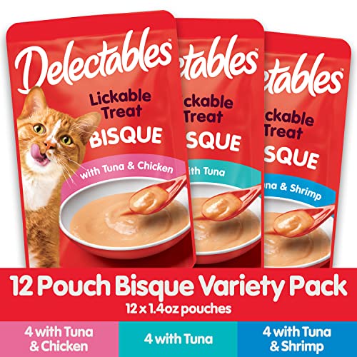 Lickable Cat Treat Variety Pack, 30 Count T934379
