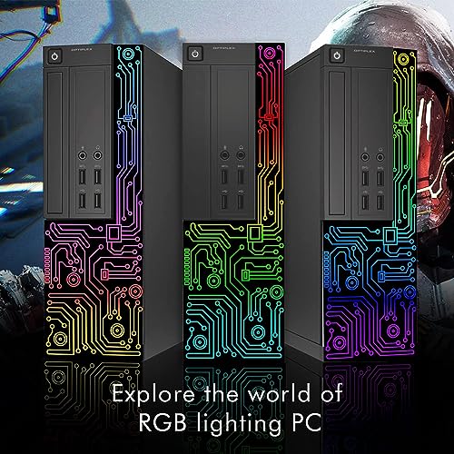 Gaming Desktop PC with Intel Core i7, 16GB RAM, 512GB SSD, 24 Inch Monitor, Keyboard Mouse and Headset T887577