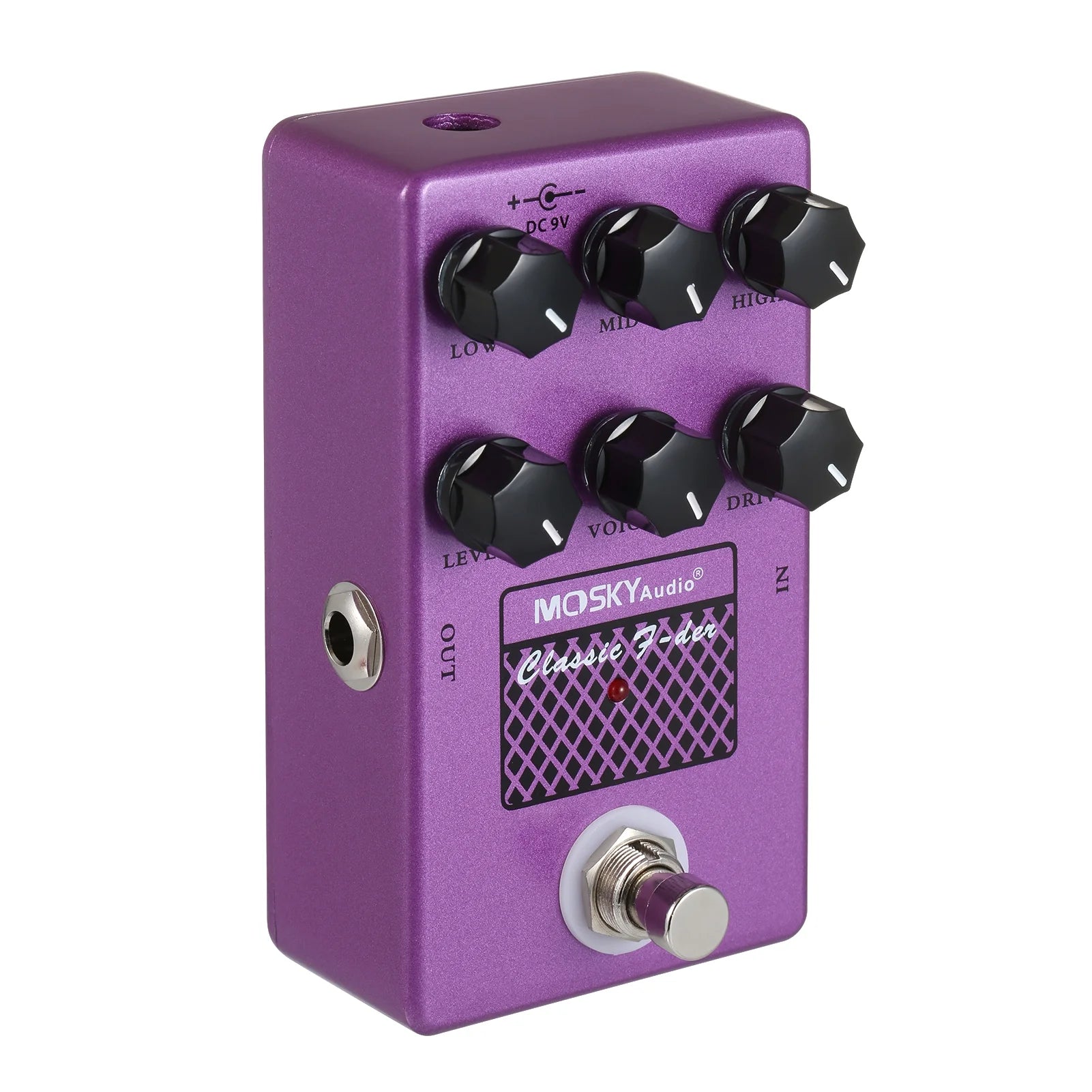 Meterk Moskyaudio Classic F-Der Speaker Simulator Cabinet Simulator Guitar Effect Pedal Speaker Simulation For Guitar Bass