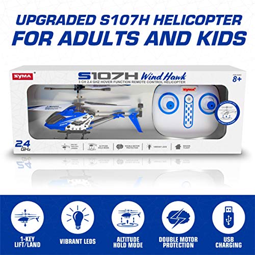 RC Helicopter with Altitude Hold, 3.5 Channel for Kids L2362